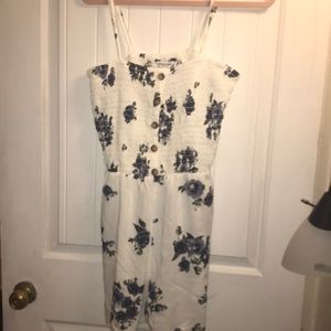 Adorable jumper romper with purple flowers 🌸